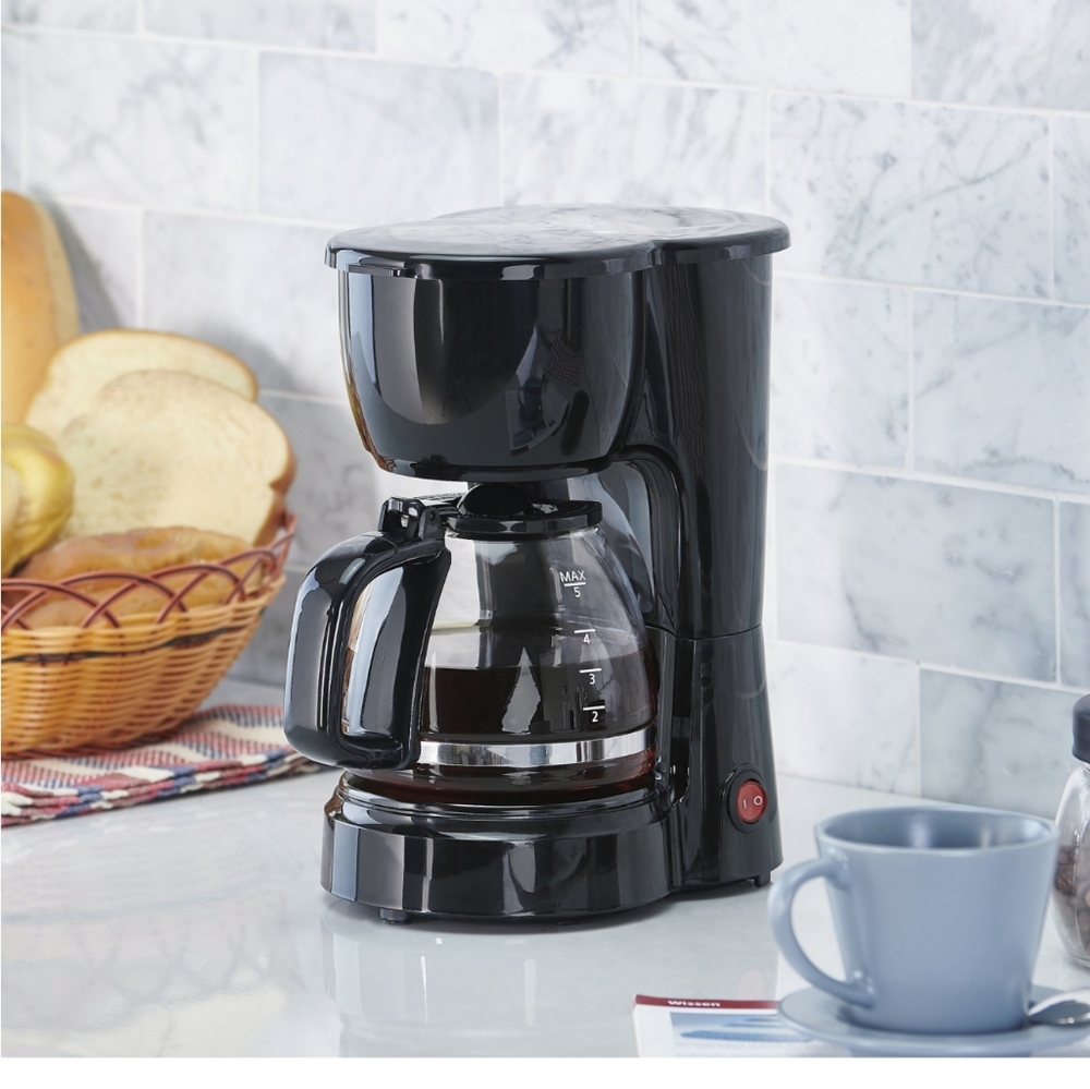 Mini Coffee Maker 5 Cup Electric Coffee Pot